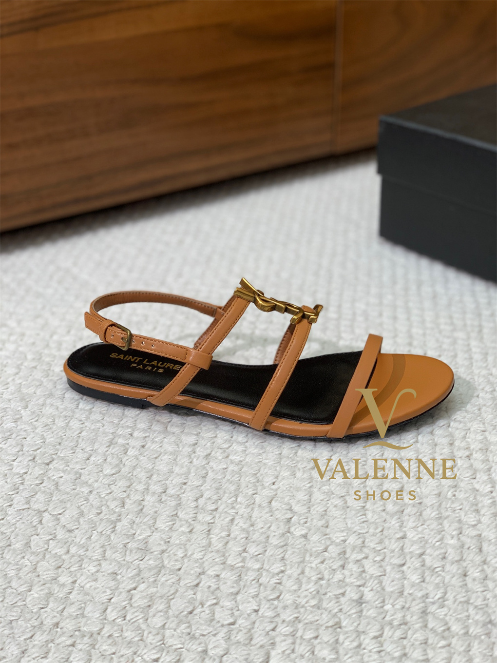 YSL Yves Saint Laurent Flat Sandals