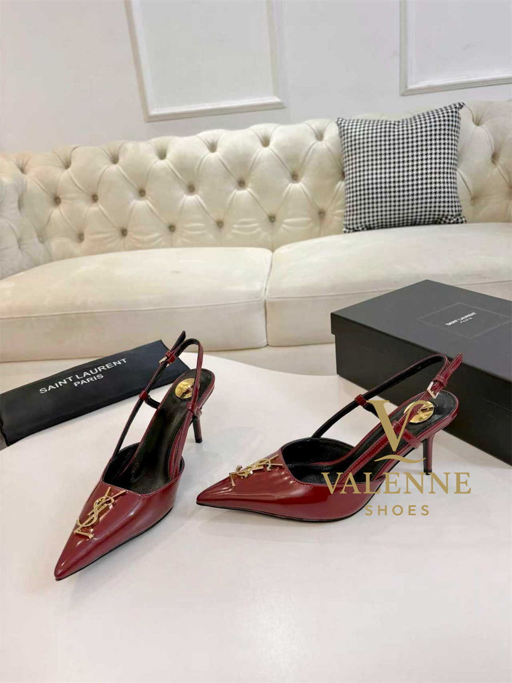 YSL Yves Saint Laurent Pointed-Toe high heels