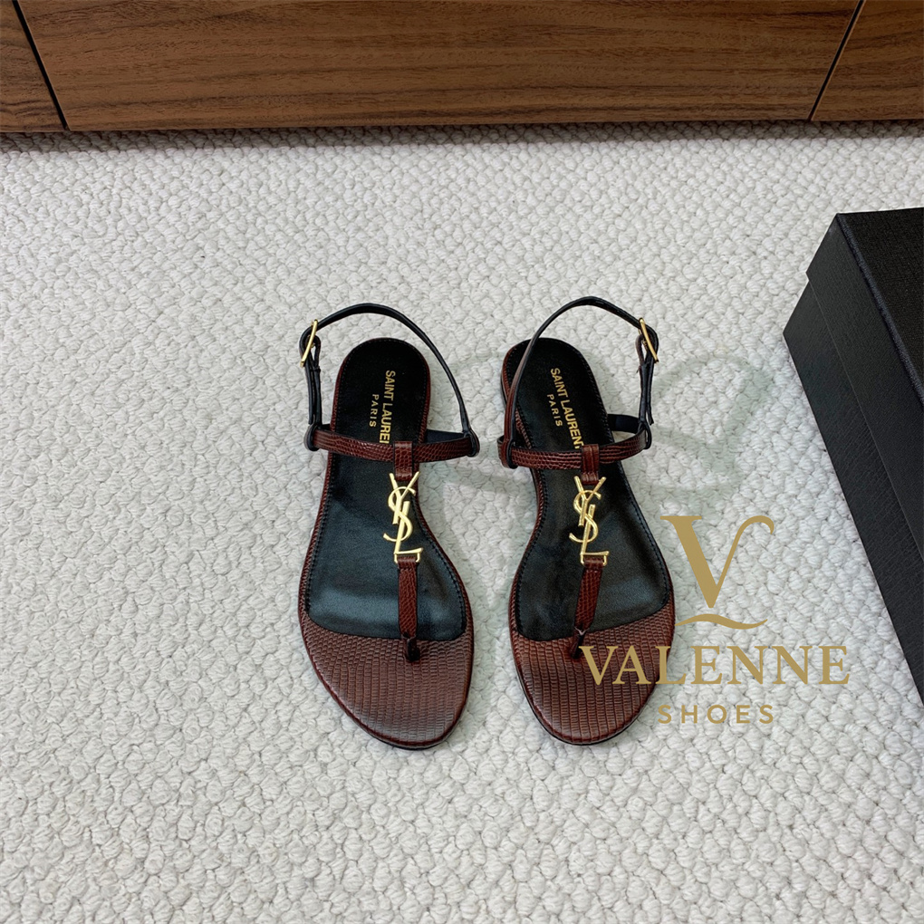 YSL Yves Saint Laurent Flat Sandals