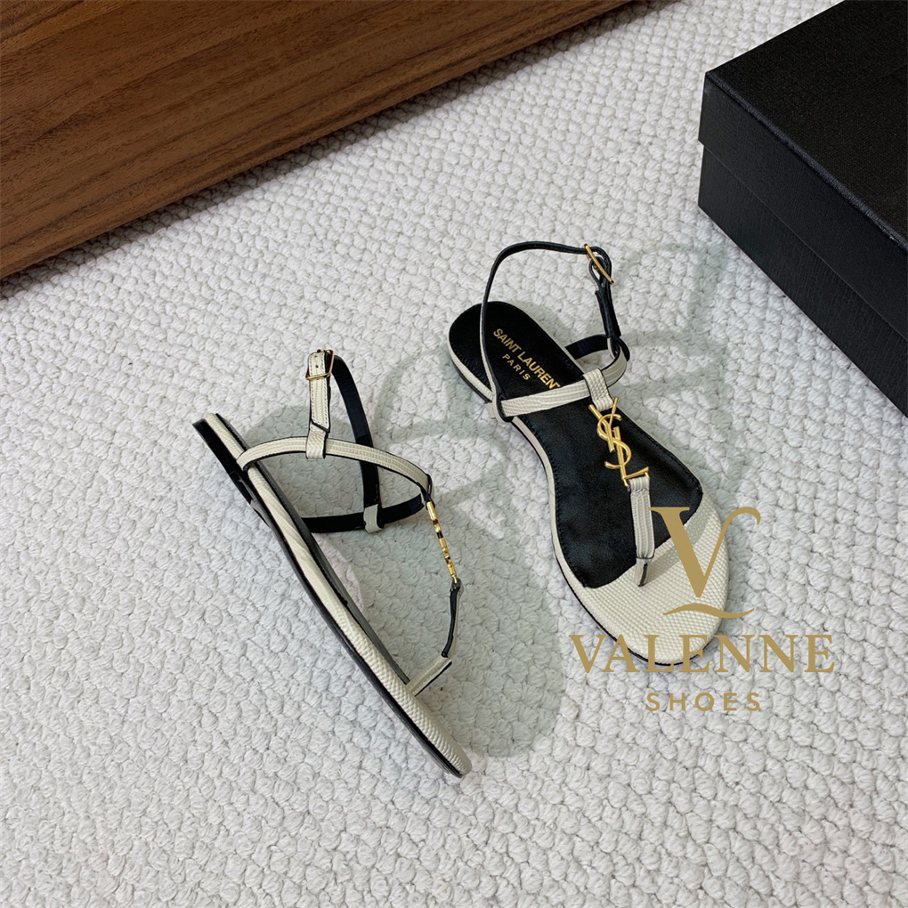 YSL Yves Saint Laurent Flat Sandals