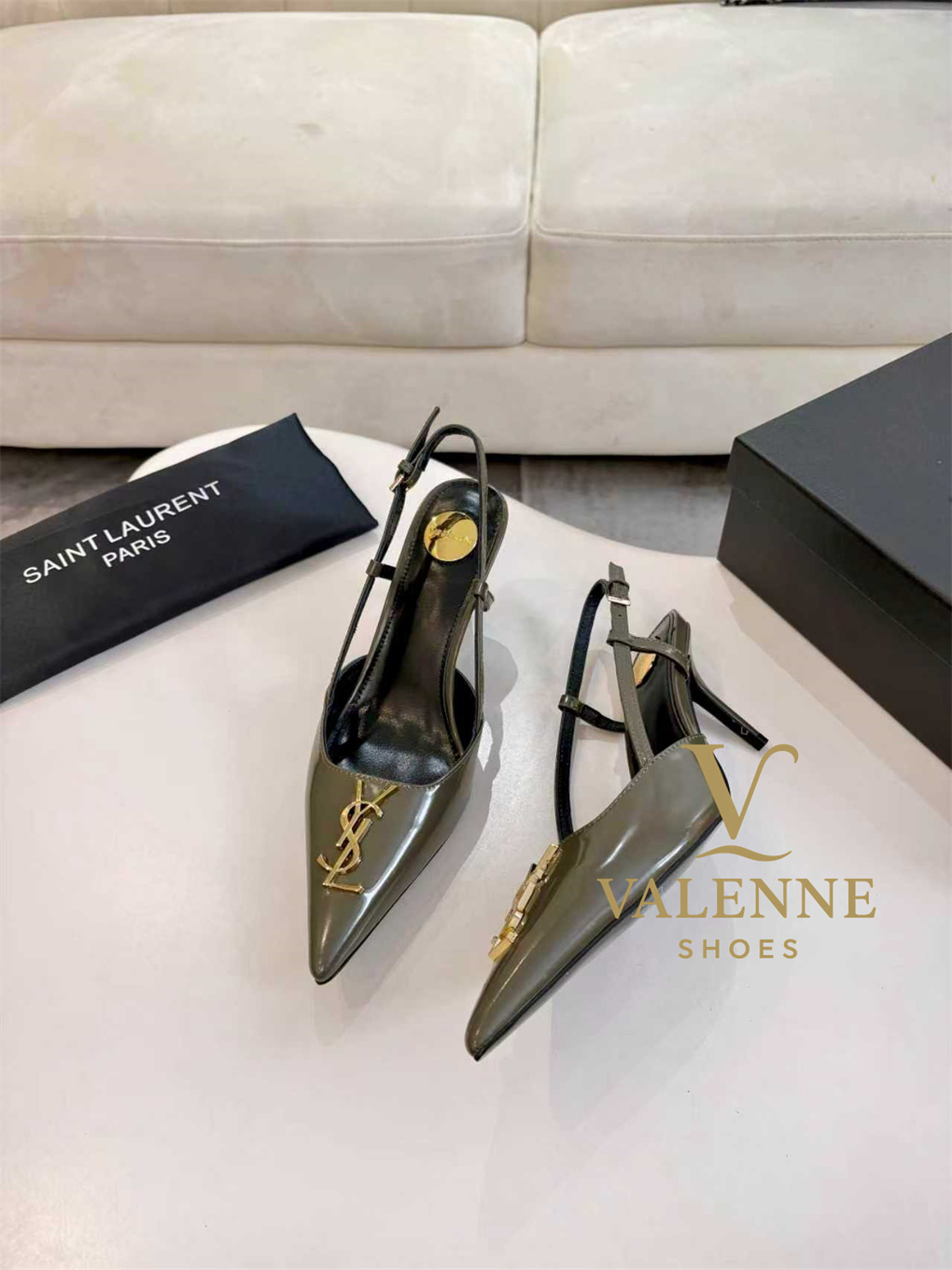 YSL Yves Saint Laurent Pointed-Toe high heels