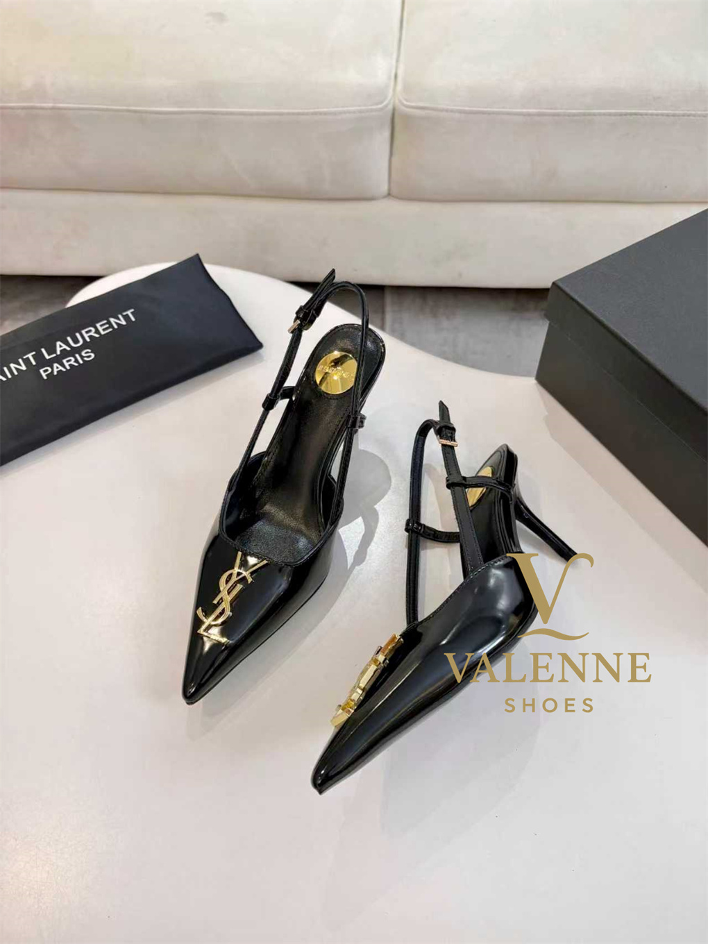 YSL Yves Saint Laurent Pointed-Toe high heels
