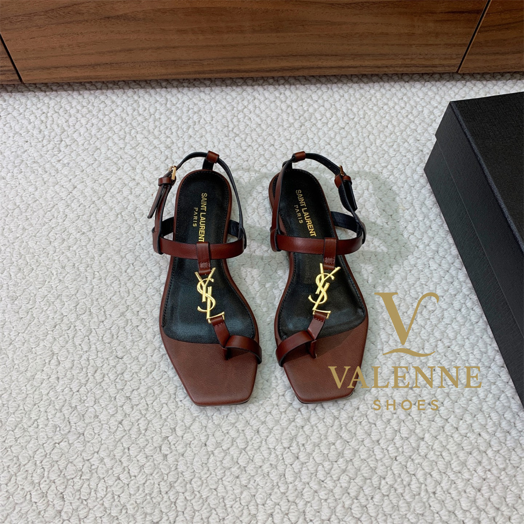 YSL Yves Saint Laurent Flat Sandals