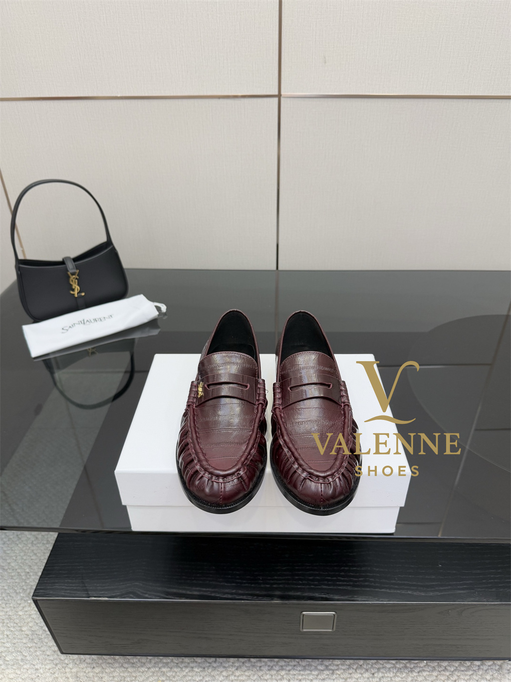 YSL Loafers Flat Shoes Yves Saint Laurent
