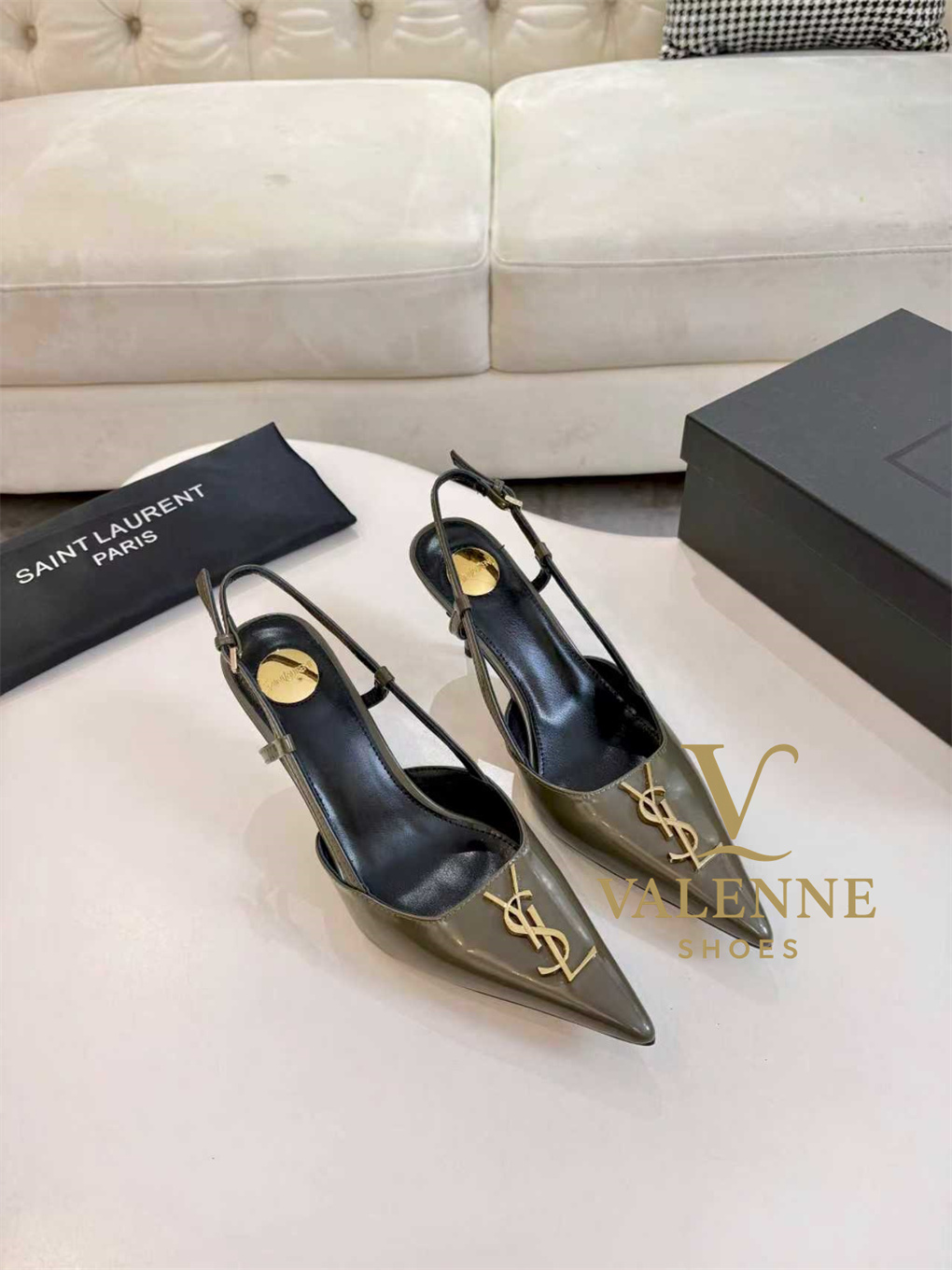 YSL Yves Saint Laurent Pointed-Toe high heels