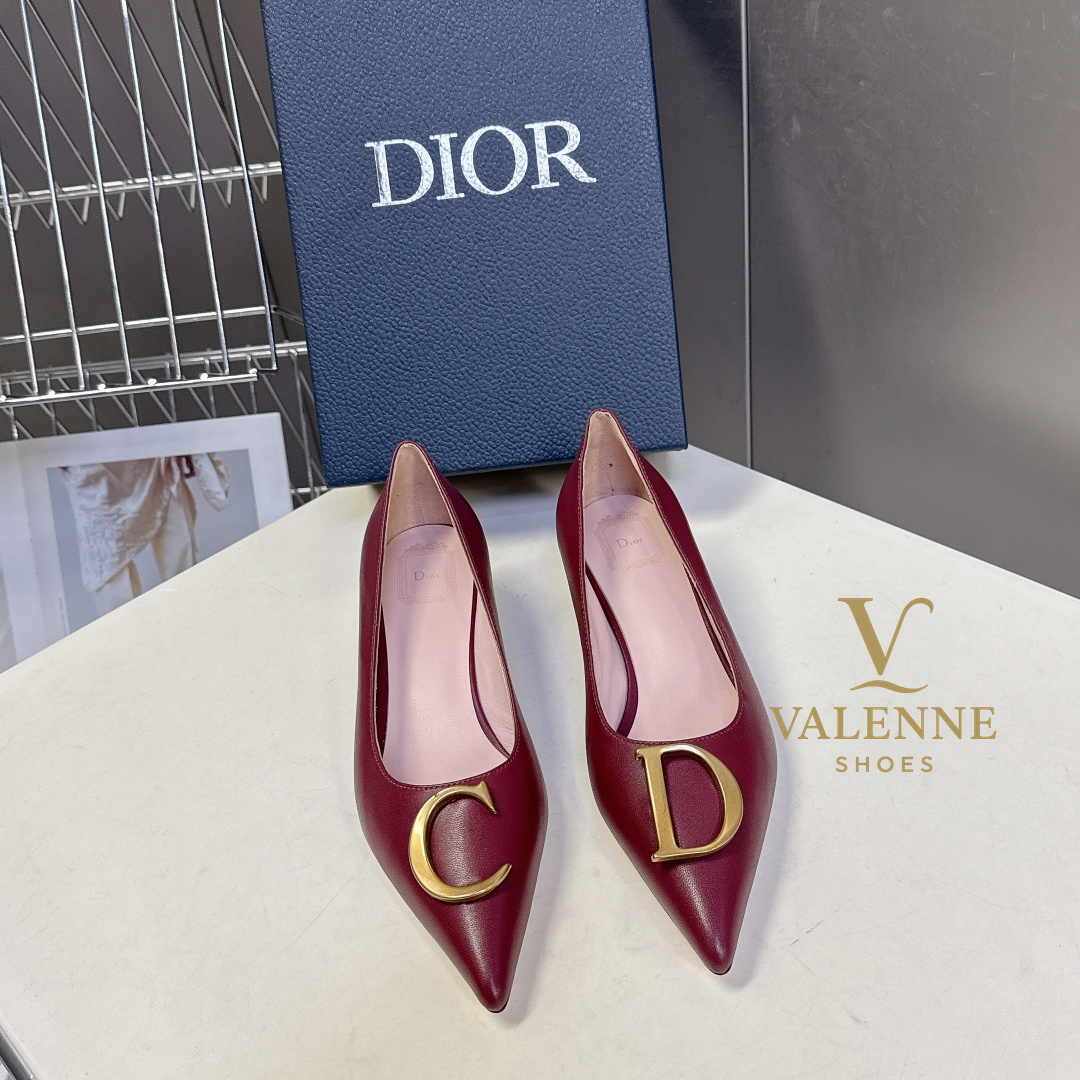 Dior Wine Glass Heel Shoes