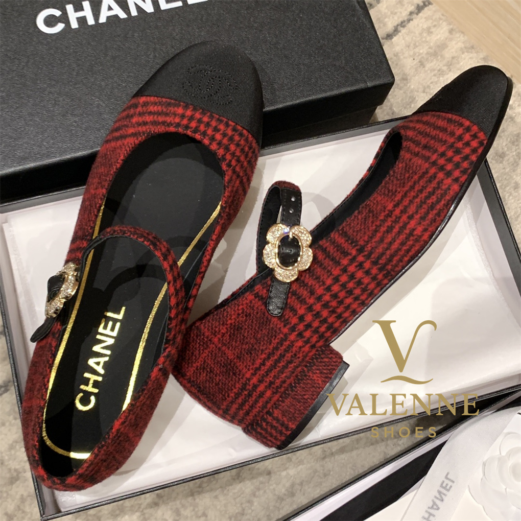 Cha Flat shoes Mary Jane shoes