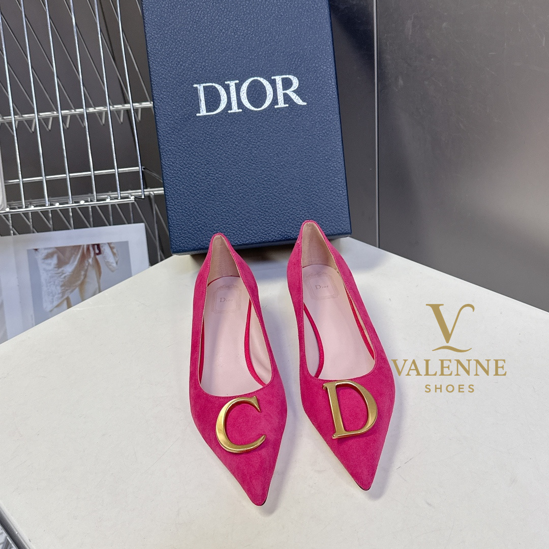 Dior Wine Glass Heel Shoes