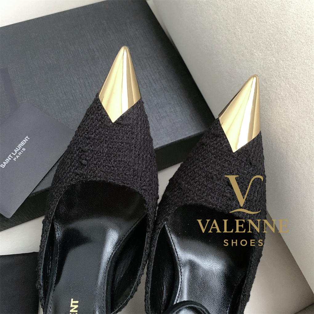 YSL Yves Saint Laurent Sling high heels