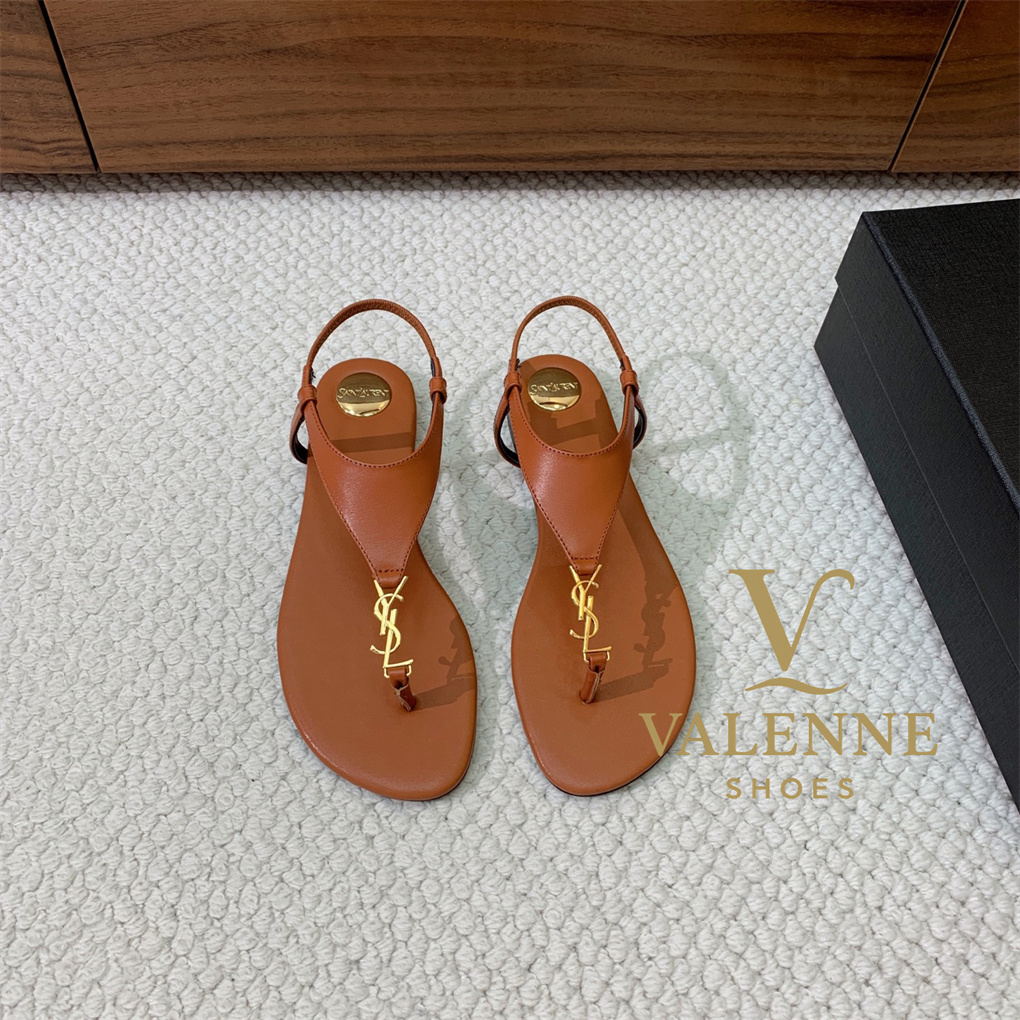 YSL Yves Saint Laurent Flat Sandals