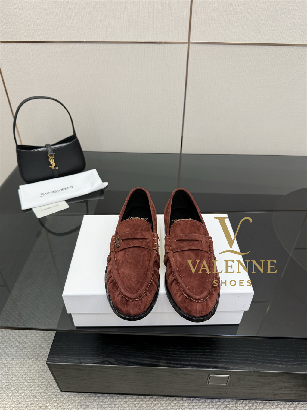 YSL Loafers Flat Shoes Yves Saint Laurent
