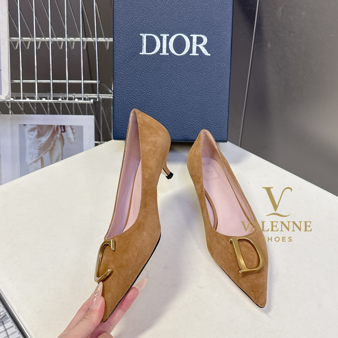 Dior Wine Glass Heel Shoes