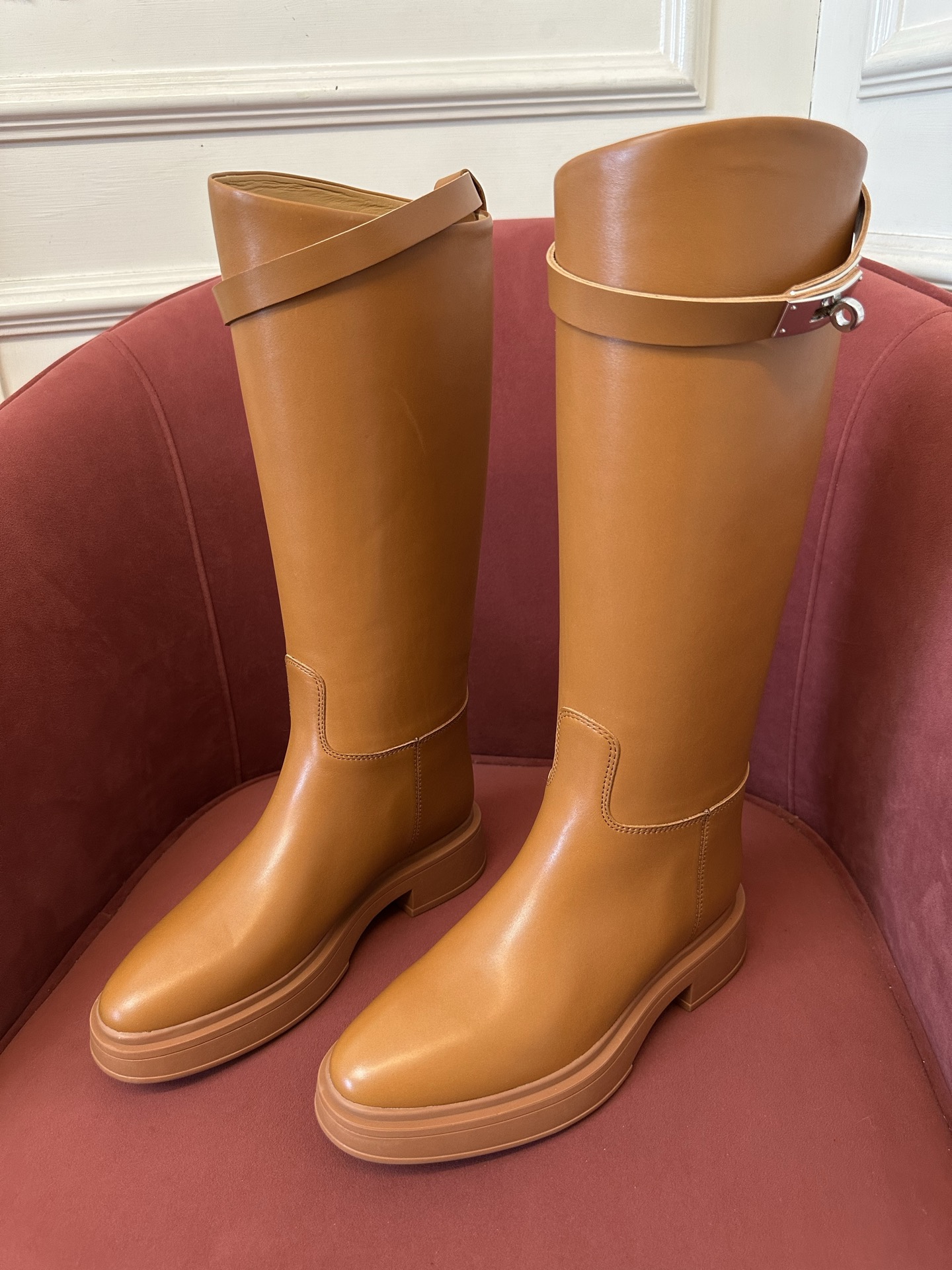 Hermes Kelly boots