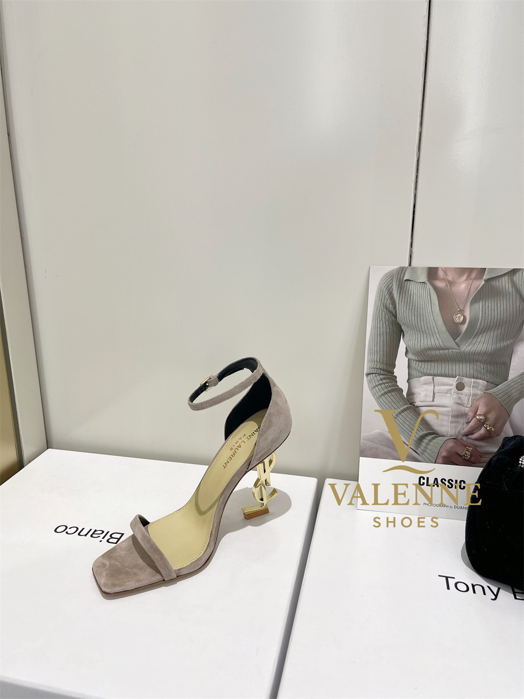 YSL Yves Saint Laurent high heels