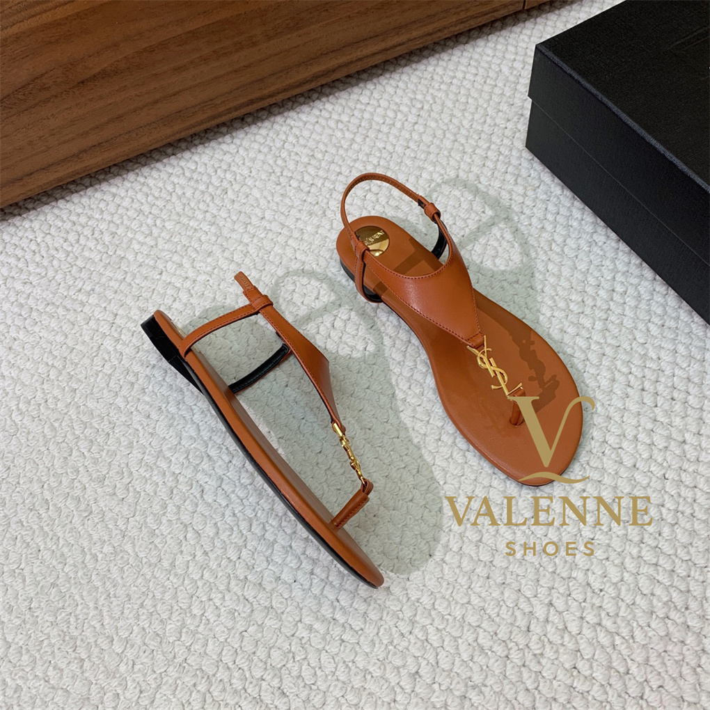 YSL Yves Saint Laurent Flat Sandals