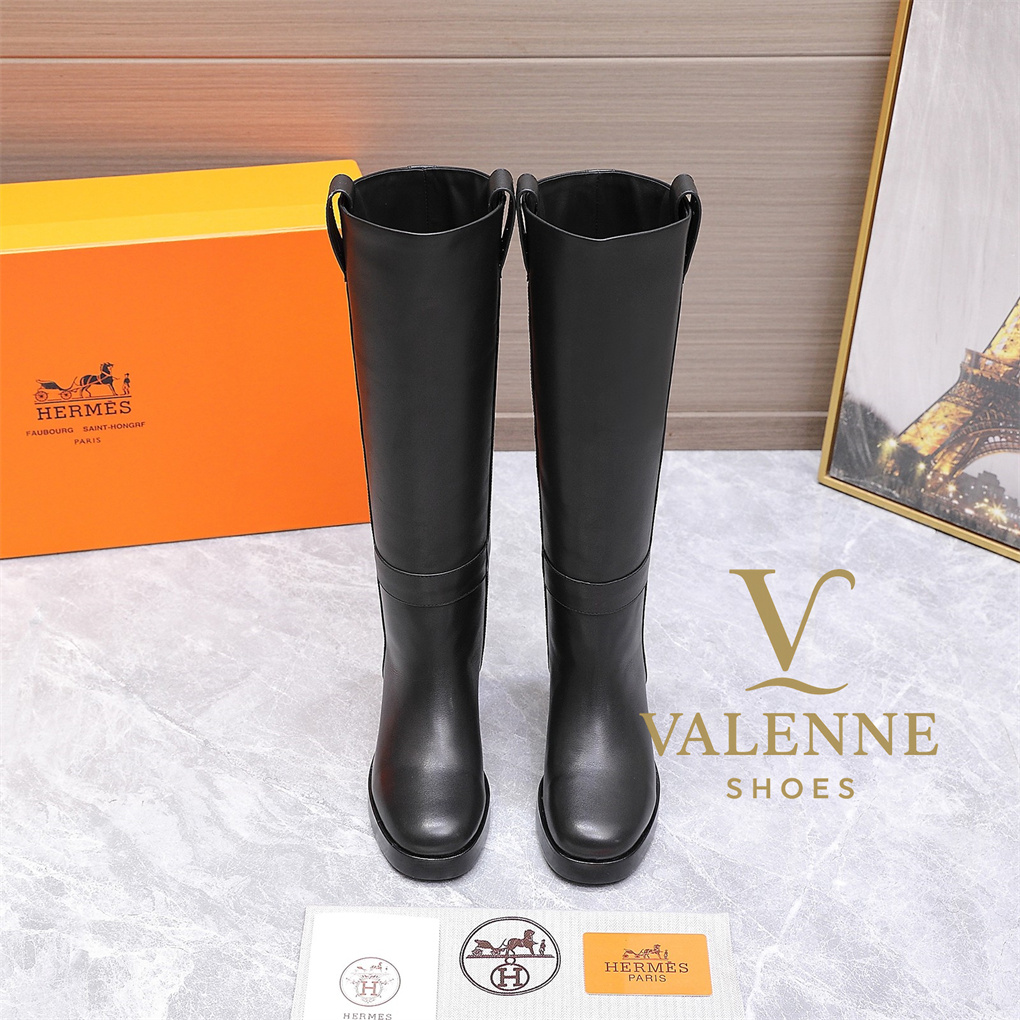 Hermes Louisa Knight boots