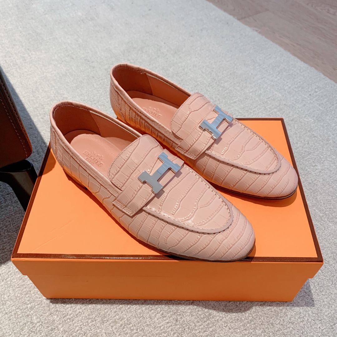 Hermes Lefu shoes