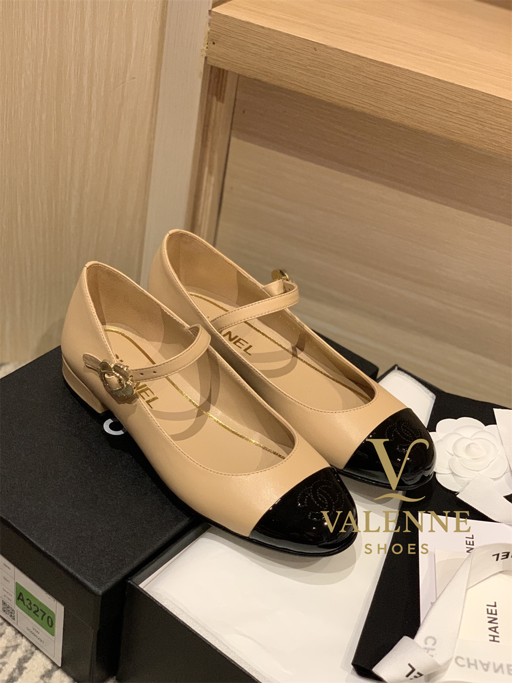Cha Flat shoes Mary Jane shoes