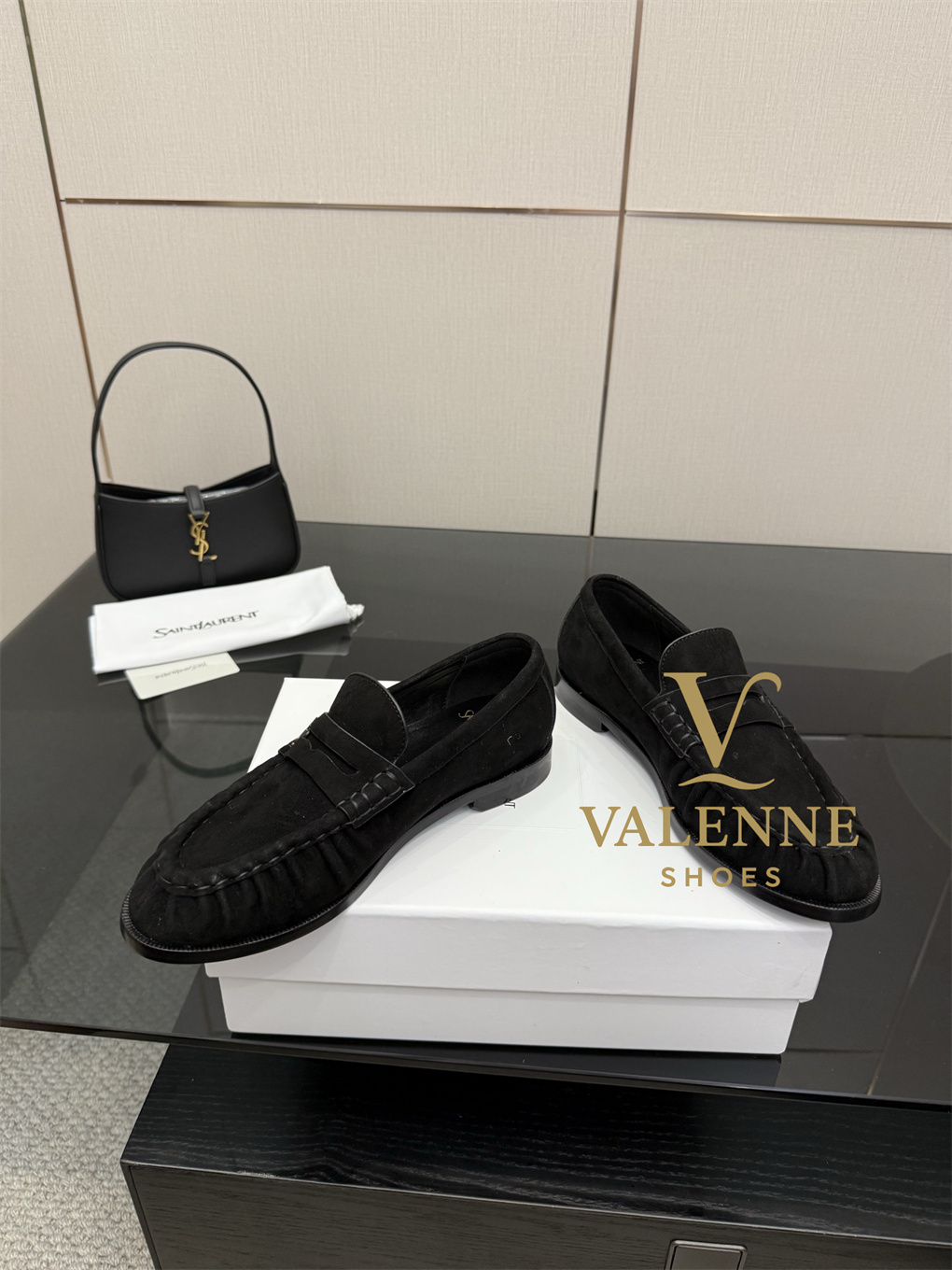 YSL Loafers Flat Shoes Yves Saint Laurent