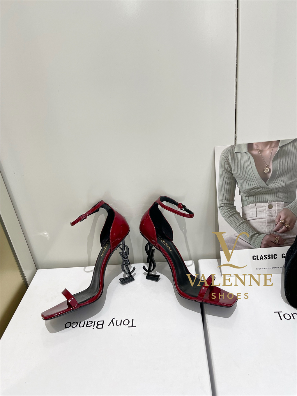 YSL Yves Saint Laurent high heels