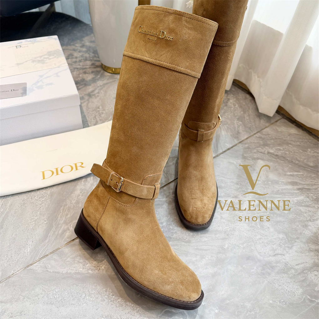 Dior Vintage-inspired British Brogue Knight Boots