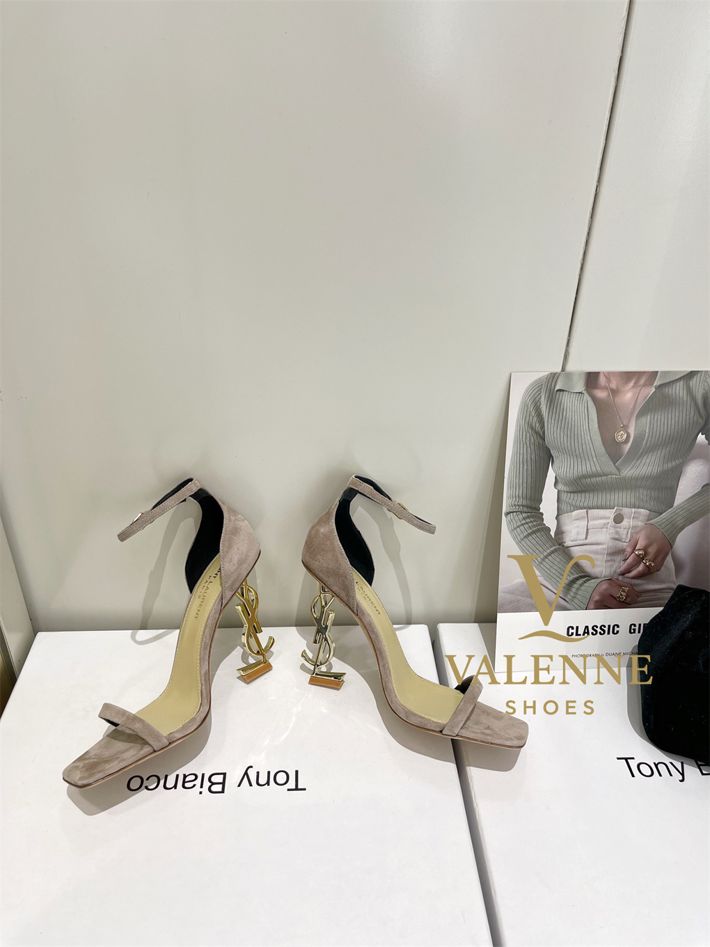 YSL Yves Saint Laurent high heels