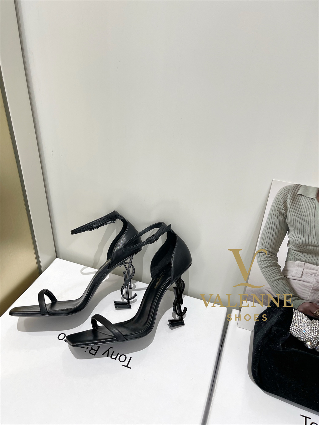 YSL Yves Saint Laurent high heels