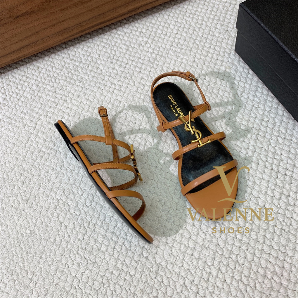 YSL Yves Saint Laurent Flat Sandals