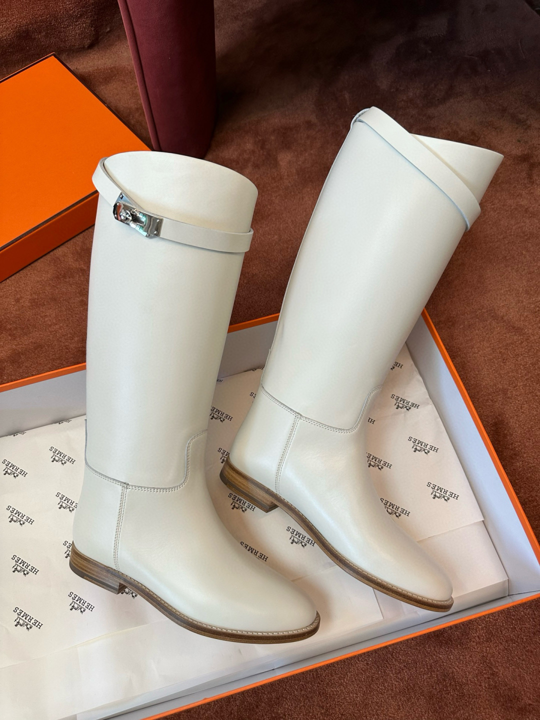 Hermes Kelly boots