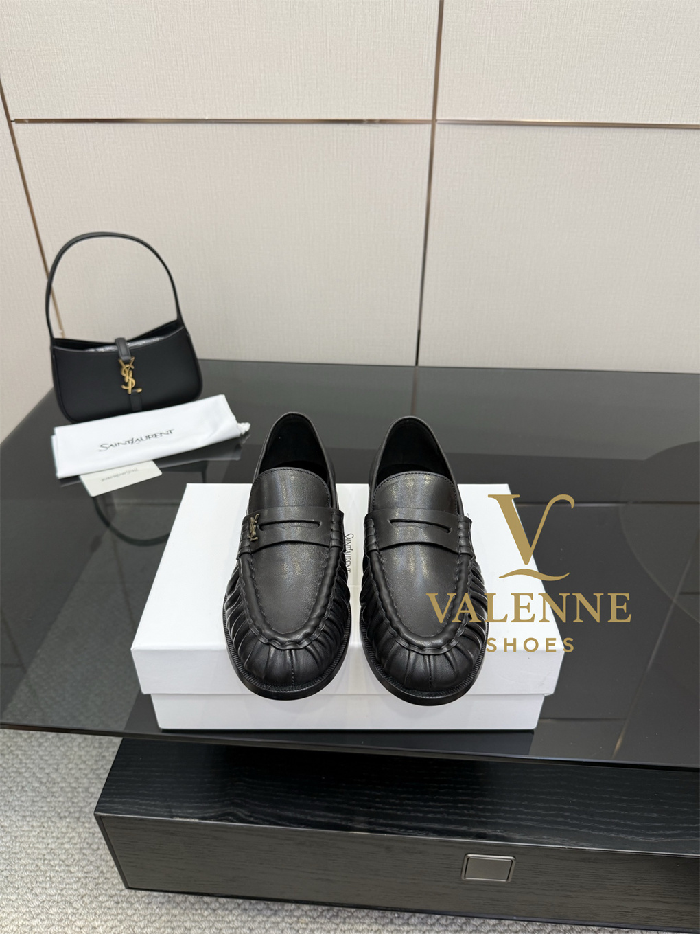 YSL Loafers Flat Shoes Yves Saint Laurent