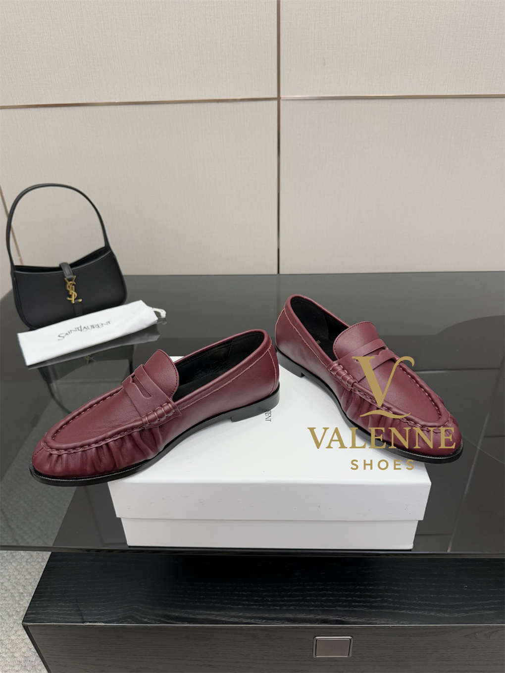 YSL Loafers Flat Shoes Yves Saint Laurent