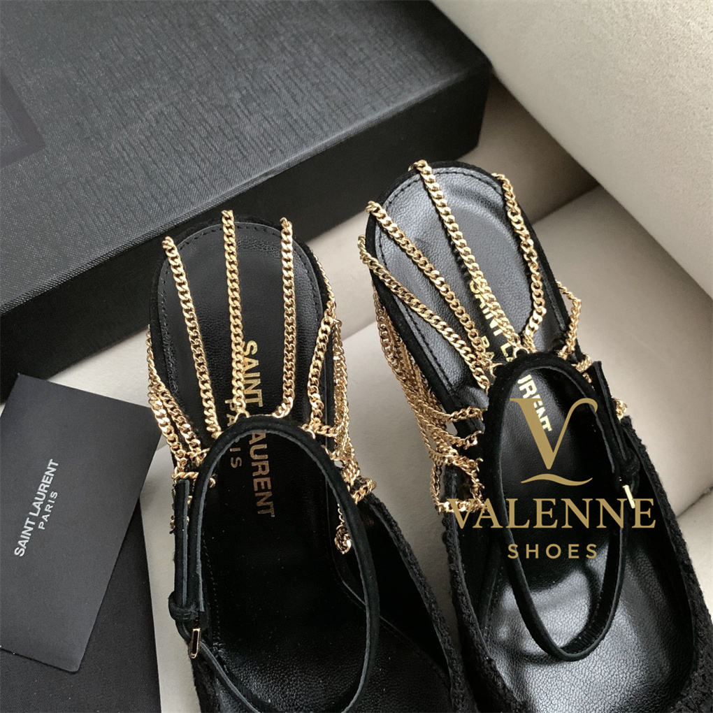 YSL Yves Saint Laurent Sling high heels
