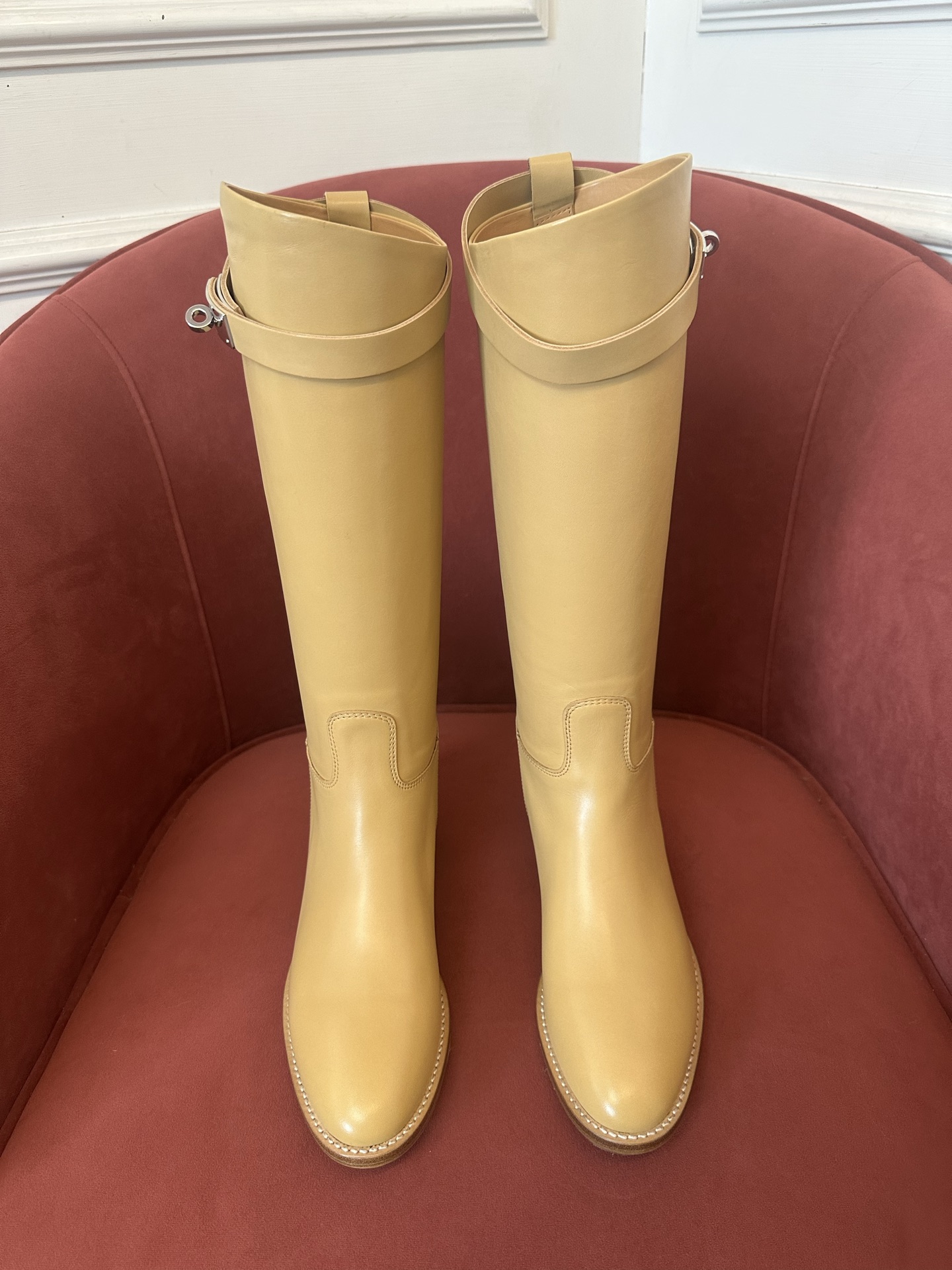 Hermes Kelly boots