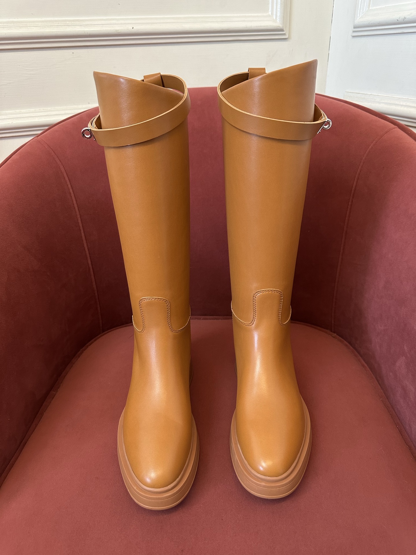 Hermes Kelly boots