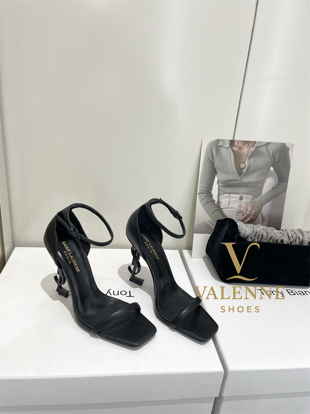 YSL Yves Saint Laurent high heels