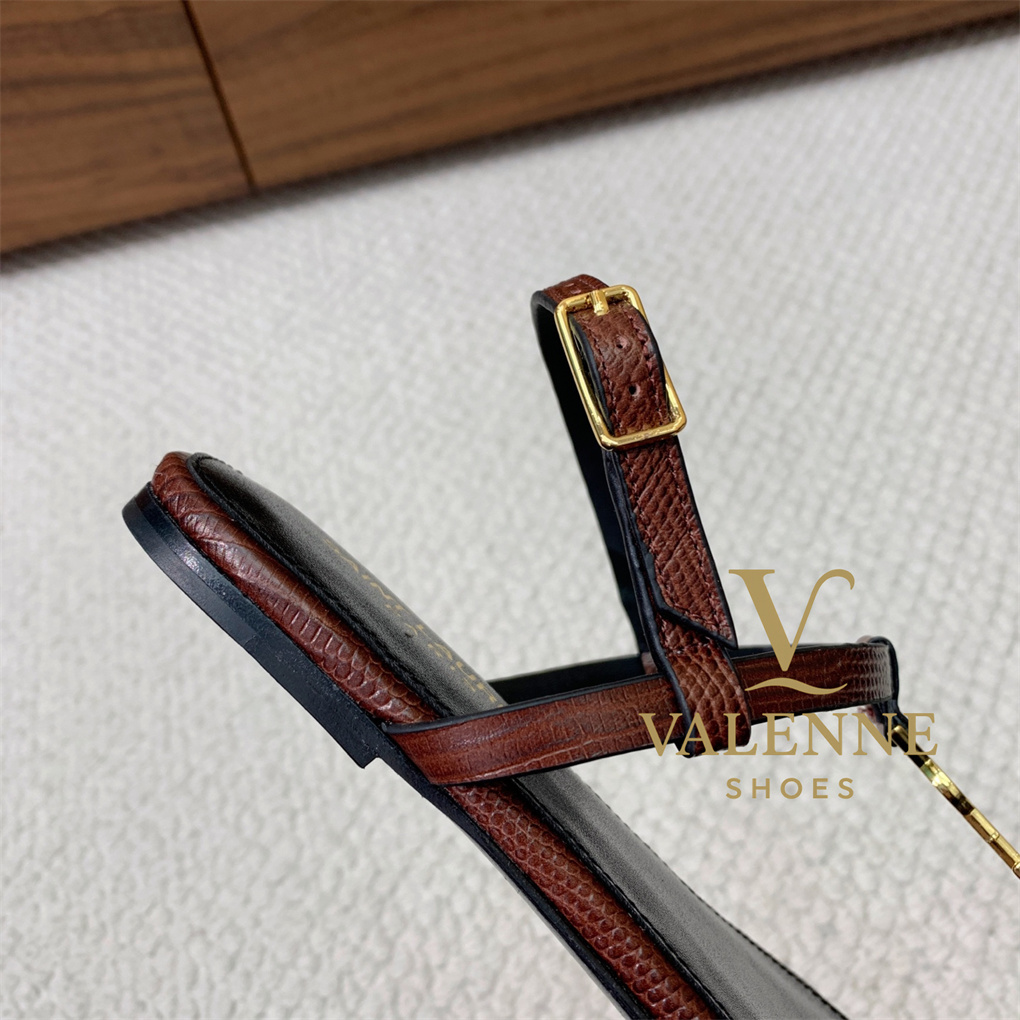 YSL Yves Saint Laurent Flat Sandals