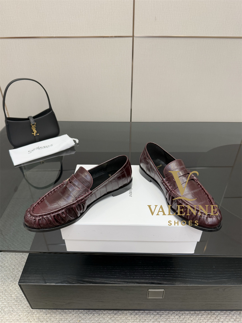 YSL Loafers Flat Shoes Yves Saint Laurent