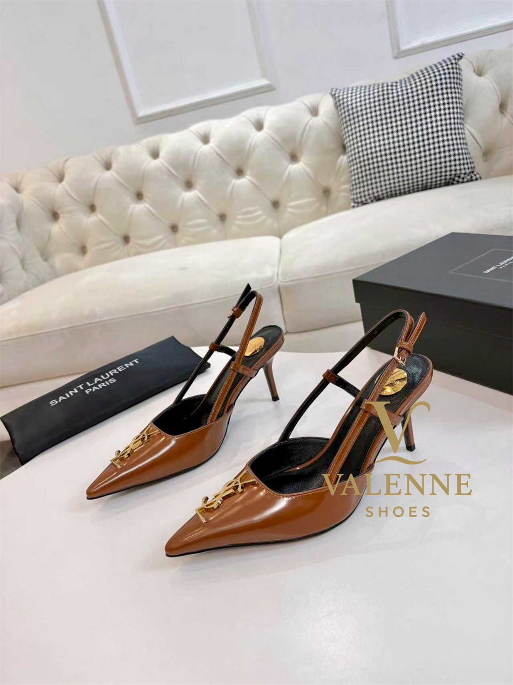 YSL Yves Saint Laurent Pointed-Toe high heels