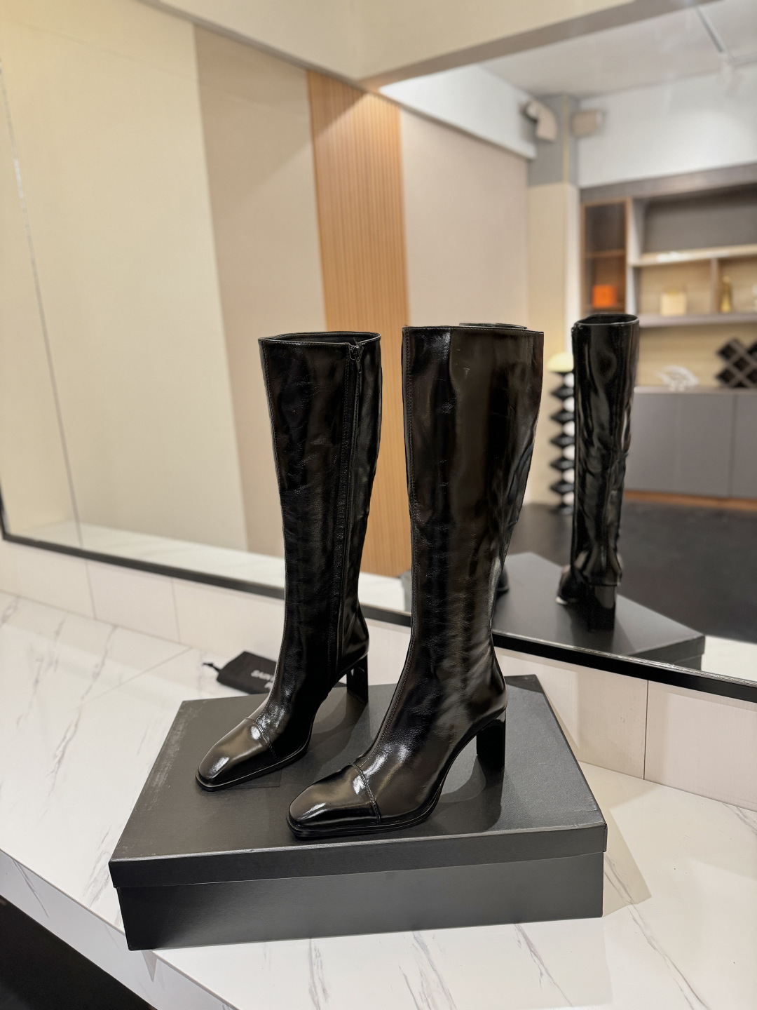 YSL High Heels Boots Yves Saint Lauren