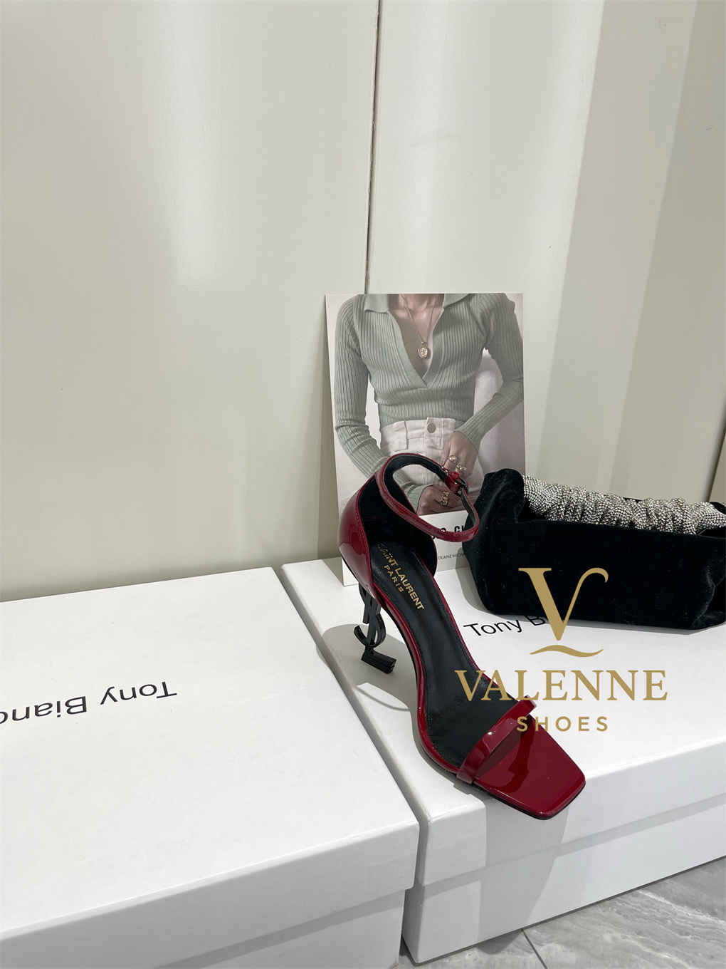 YSL Yves Saint Laurent high heels