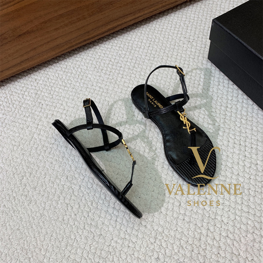 YSL Yves Saint Laurent Flat Sandals