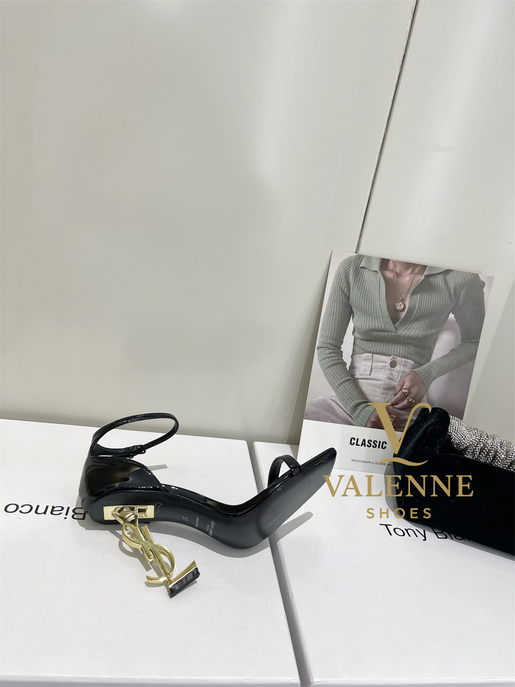 YSL Yves Saint Laurent high heels