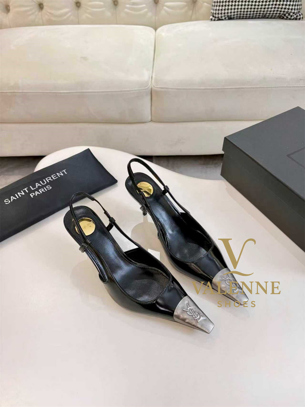 YSL Yves Saint Laurent Pointed-Toe high heels