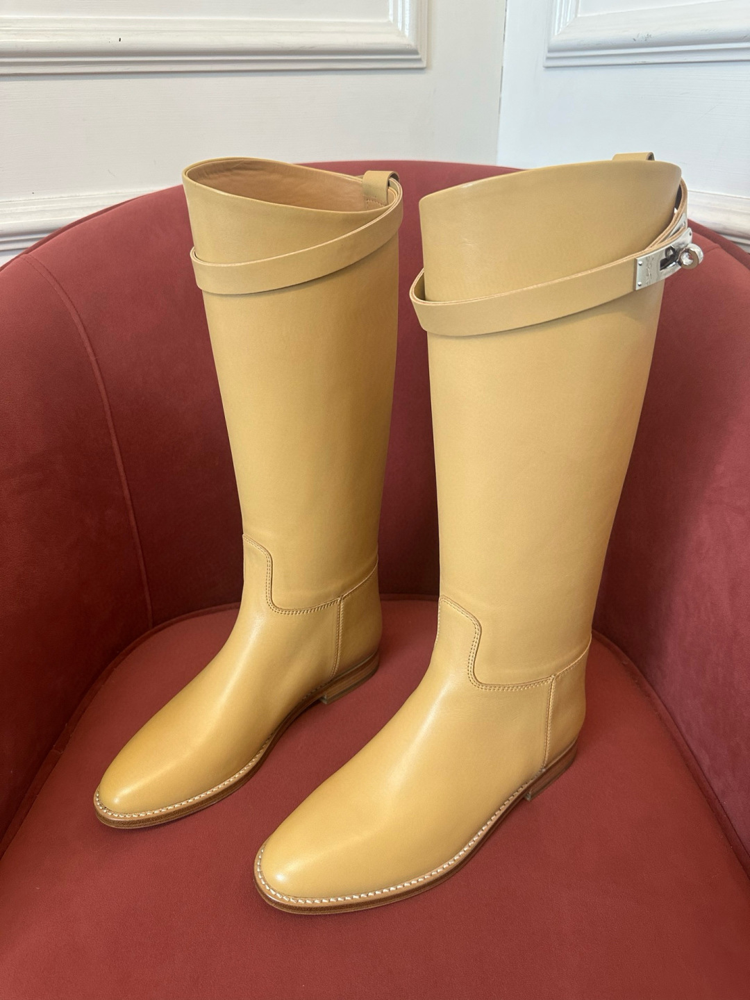 Hermes Kelly boots