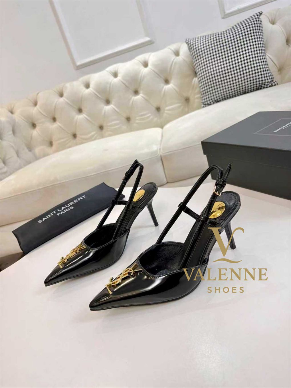 YSL Yves Saint Laurent Pointed-Toe high heels