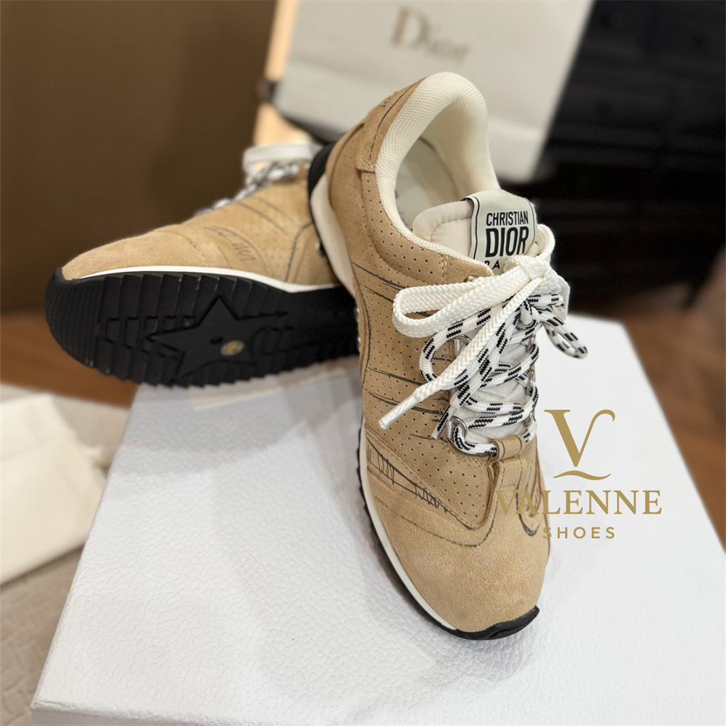 Dior Vibe Flat Casual Sneakers