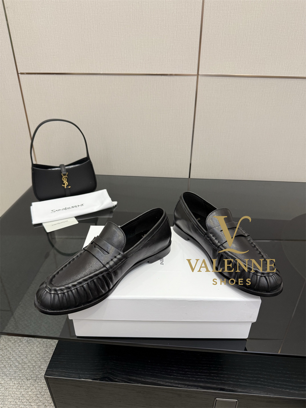 YSL Loafers Flat Shoes Yves Saint Laurent