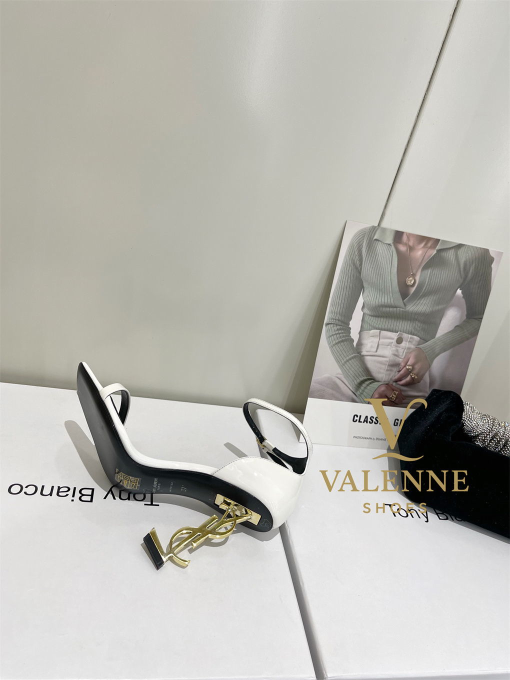 YSL Yves Saint Laurent high heels