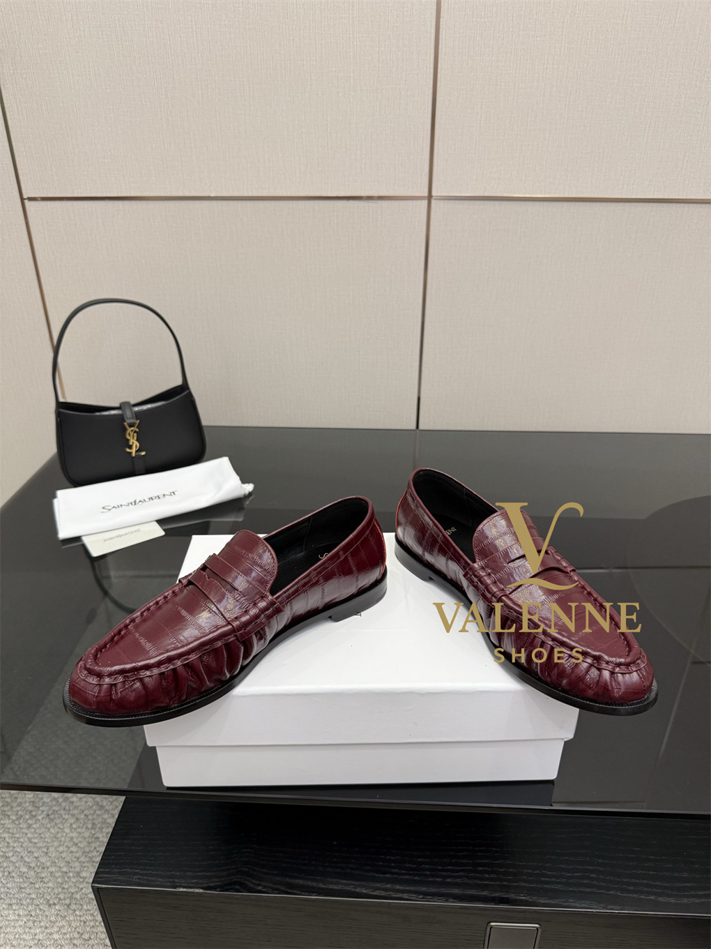 YSL Loafers Flat Shoes Yves Saint Laurent