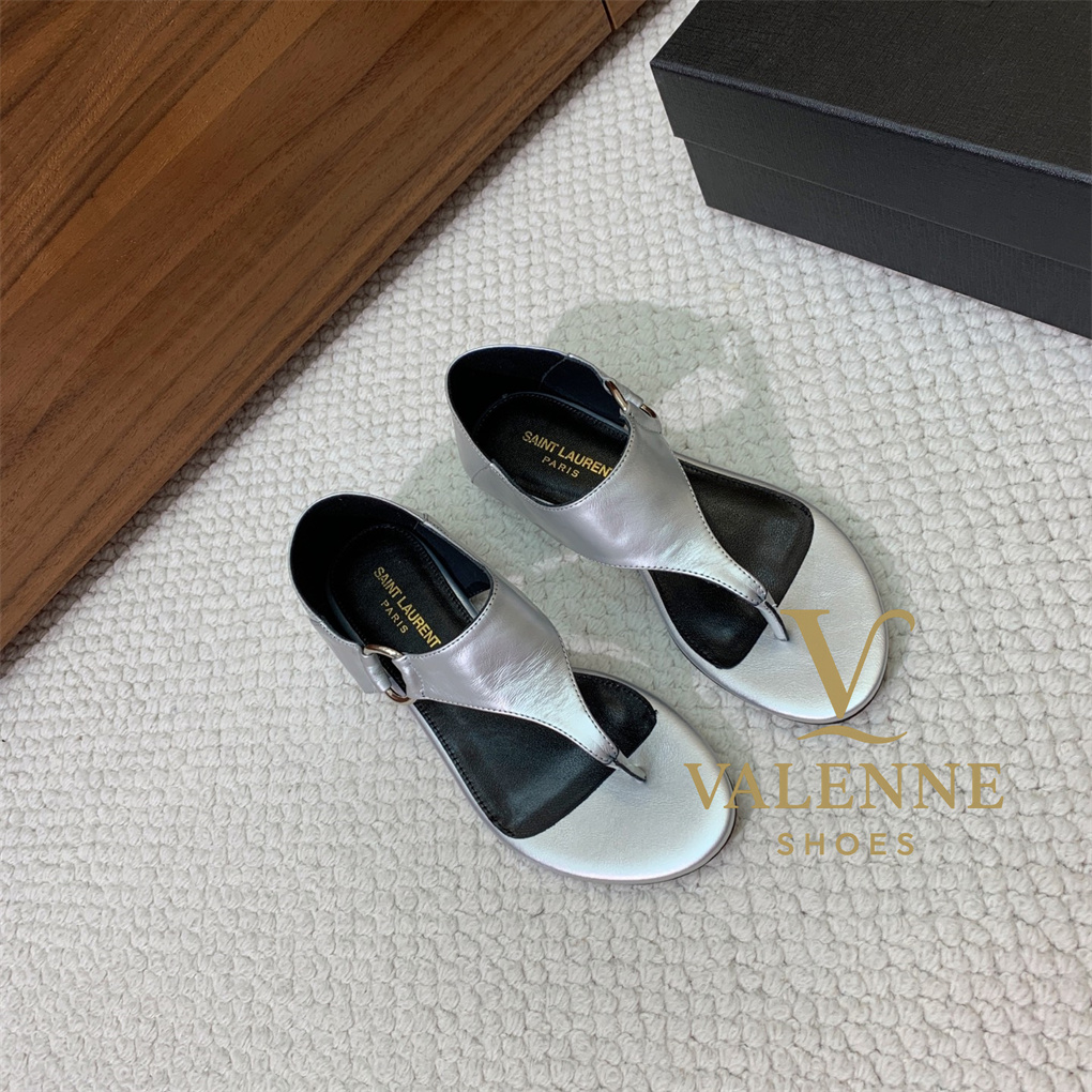 YSL Yves Saint Laurent Flat Sandals